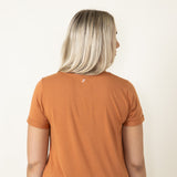 Thread & Supply Recreation T-Shirt for Women in Pumpkin 