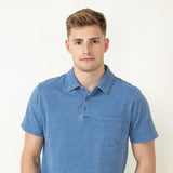 Thread & Supply William Polo Shirt for Men in Denim