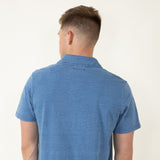 Thread & Supply William Polo Shirt for Men in Denim