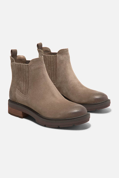 Timberland Brimfield Mid Chelsea Booties for Women in Brown Suede