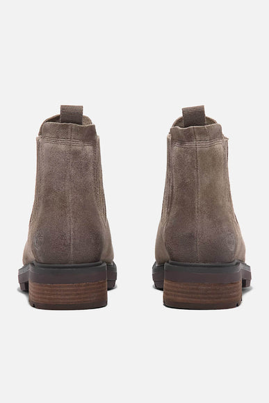 Timberland Brimfield Mid Chelsea Booties for Women in Brown Suede