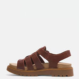 Timberland Clairemont Way Sandals for Women in Dark Red