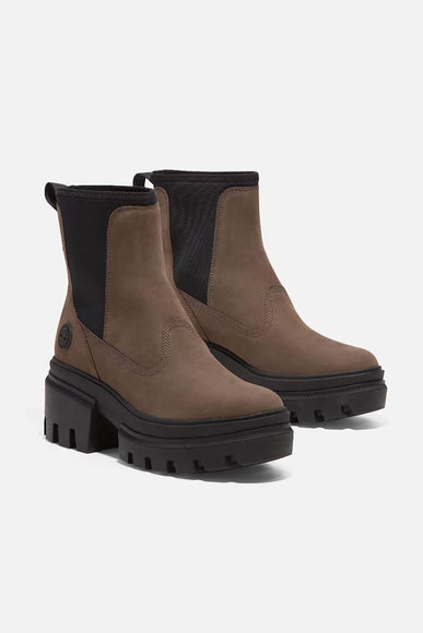 Timberland Everleigh Mid Chelsea Boots for Women in Medium Brown 