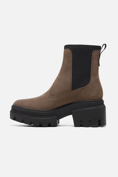 Timberland Everleigh Mid Chelsea Boots for Women in Medium Brown 