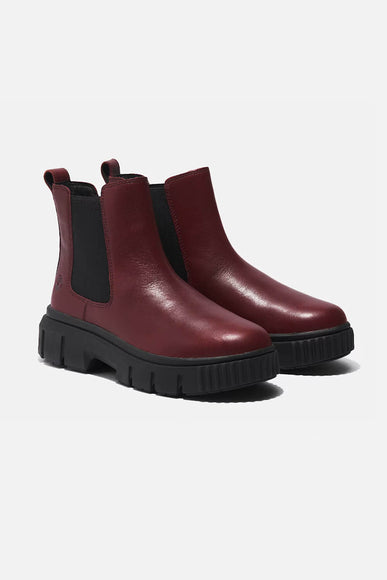 Timberland Greyfield Mid Booties for Women in Dark Port