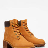 Timberland Kinsley 6-Inch Waterproof Booties for Women in Wheat Nubuck