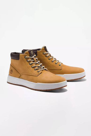 Timberland Maple Grove Leather Chukka Sneaker for Men in Wheat