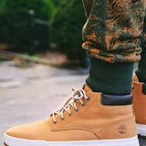 Timberland Maple Grove Leather Chukka Sneaker for Men in Wheat