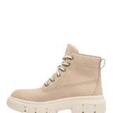 Timberland Greyfield Mid Lace Booties for Women in Lite Beige