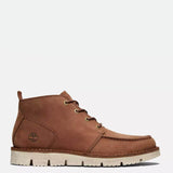 Timberland Westmore Moc-Toe Chukka Boots for Men in Medium Brown Nubuck 