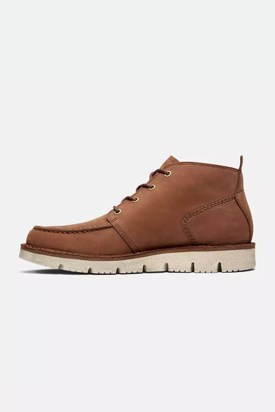 Timberland Westmore Moc-Toe Chukka Boots for Men in Medium Brown Nubuck 