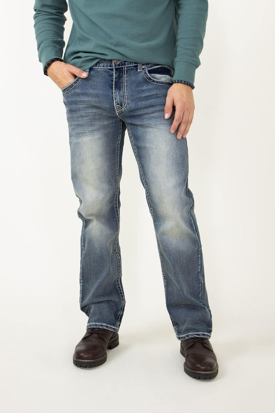 True Luck Barnett Straight Jeans for Men | TL22031404 – Glik's