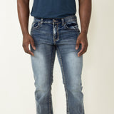 True Luck Wolf Bootcut Jean for Men