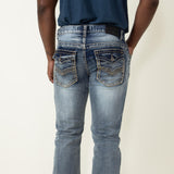 True Luck Wolf Bootcut Jean for Men