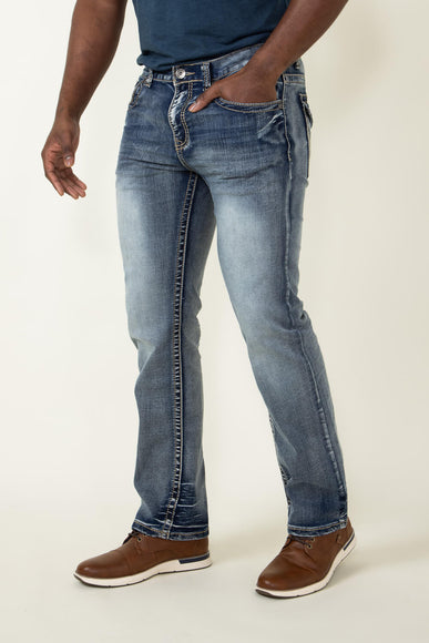 True Luck Wolf Bootcut Jean for Men