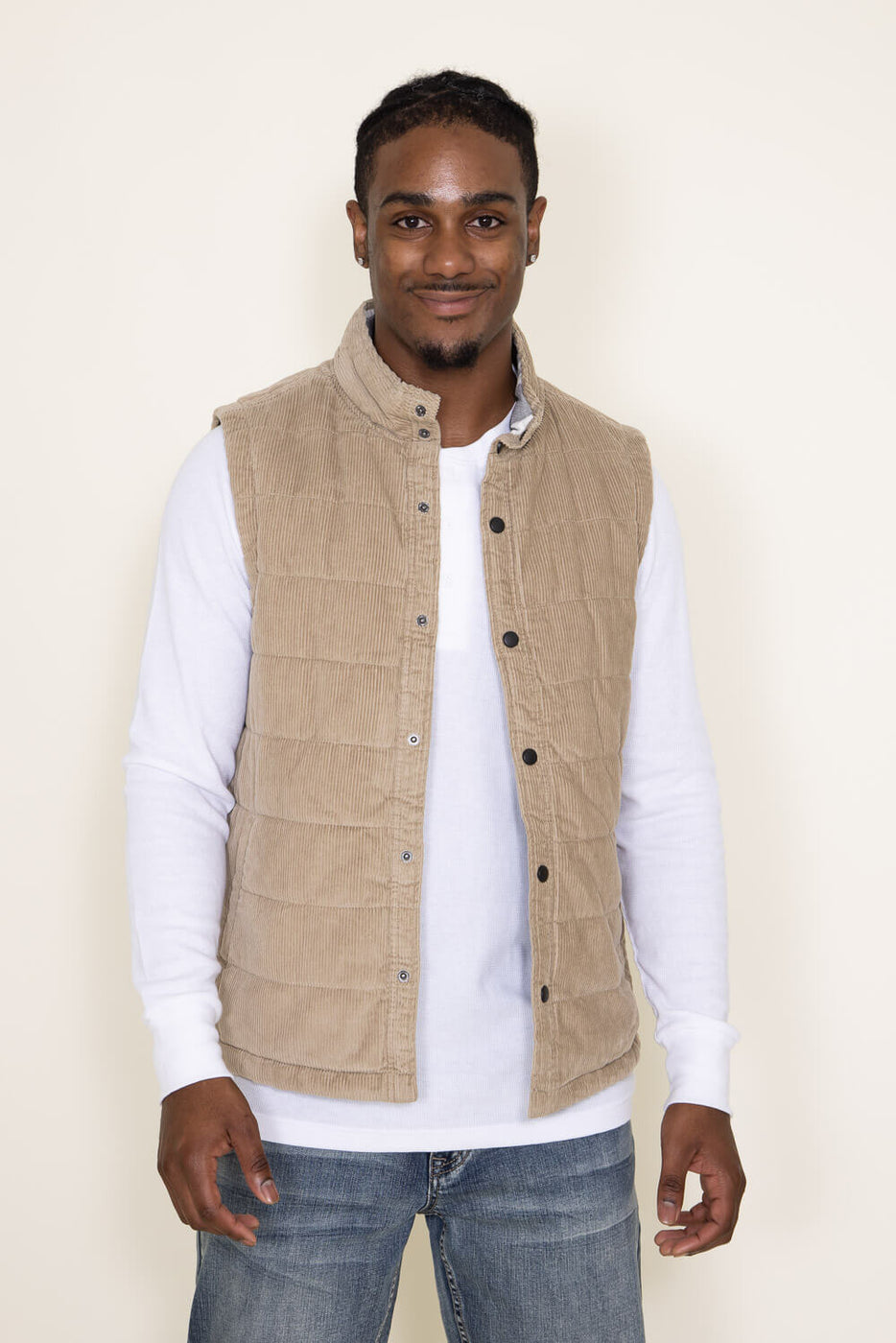 Union Canyon Corduroy Vest for Men in Brown | H37831K 