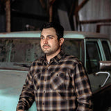 Kuhl Dillingr Flannel Shirt for Men in Desert Night