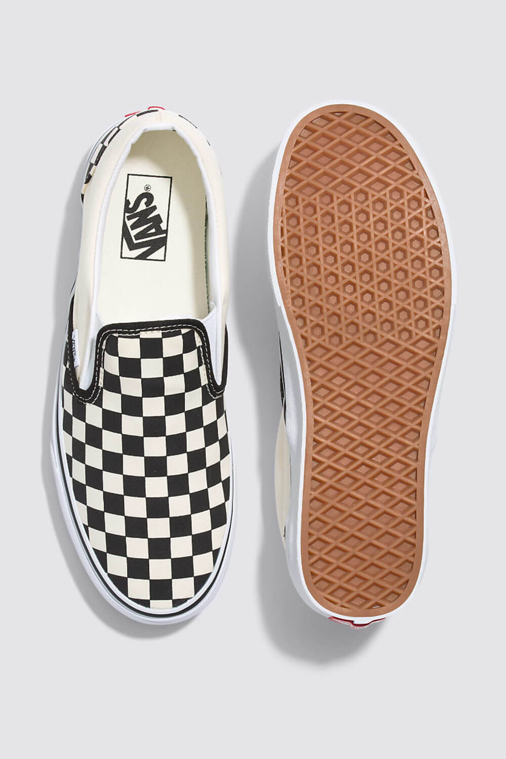 Vans Classic Slip-On Checkboard Shoes for Women in Black | VN000EYEBWW –  Glik's