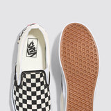 Vans Classic Slip-On Checkboard Shoes for Women in Black