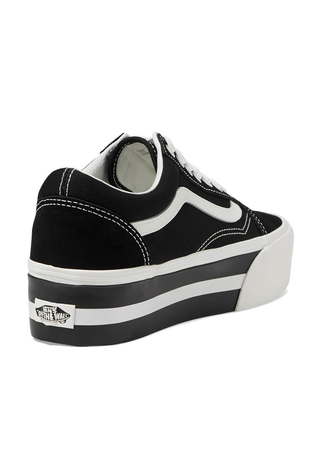 Vans Old Skool Stackform Sneakers for Women in Black/White
