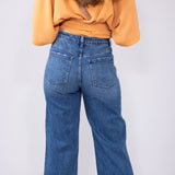 Vervet High Rise Baggy Wide Jeans for Women