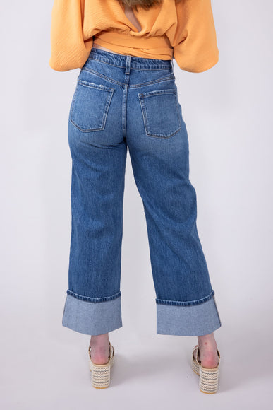 Vervet High Rise Baggy Wide Jeans for Women