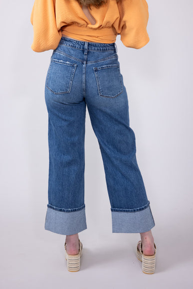 Vervet High Rise Baggy Wide Jeans for Women