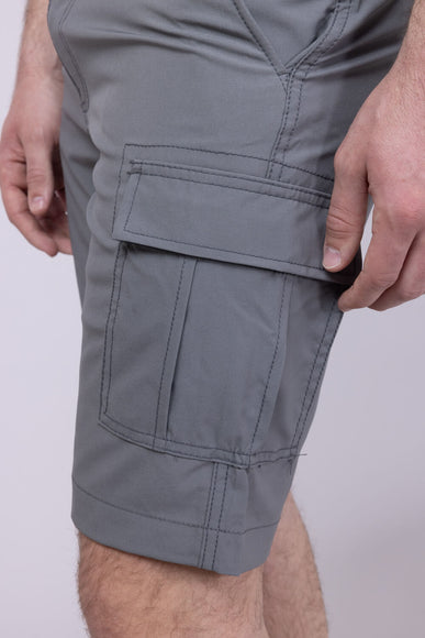 WearFirst Men's Cargo 10" Shorts in Gargoyle