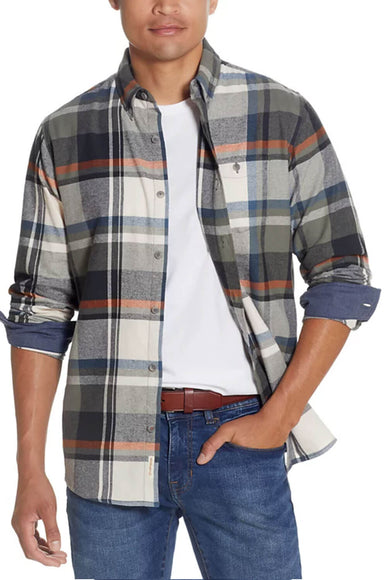 Weatherproof Vintage Brushed Flannel for Men in Riviera