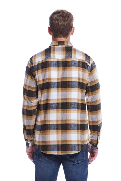 Weatherproof Vintage Brushed Flannel for Men in Antelope