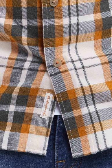 Weatherproof Vintage Brushed Flannel for Men in Lily White 