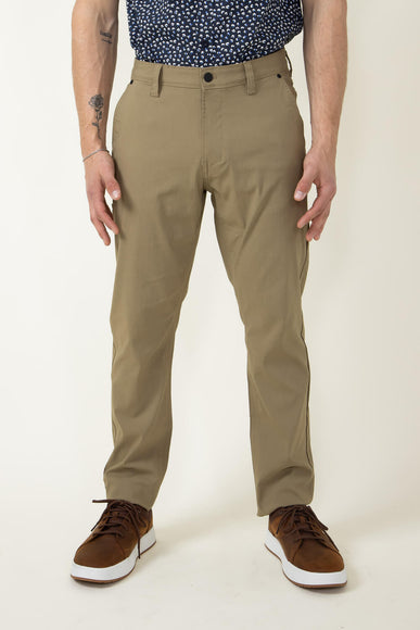 Weatherproof Vintage Faille Pants for Men in Khaki