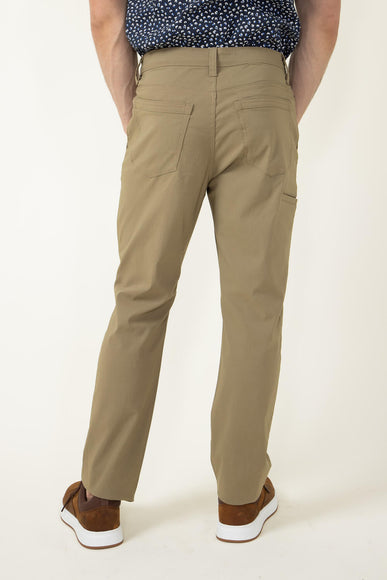 Weatherproof Vintage Faille Pants for Men in Khaki