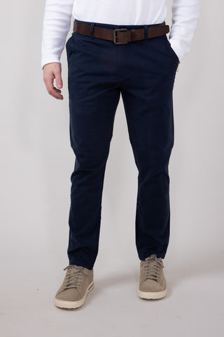 Weatherproof Vintage Leader Chino Pants for Men in Dark Sapphire