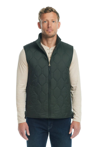  Weatherproof Vintage Hex Quilted Light Weight Vest for Men in Rosin 