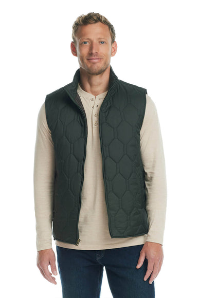  Weatherproof Vintage Hex Quilted Light Weight Vest for Men in Rosin 