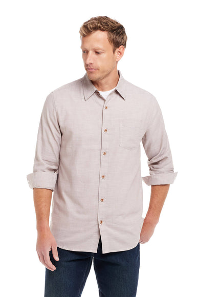 Weatherproof Vintage Winter Oxford Button Down Shirt for Men in Mountain Trail 