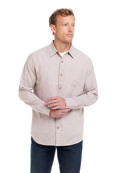 Weatherproof Vintage Winter Oxford Button Down Shirt for Men in Mountain Trail 