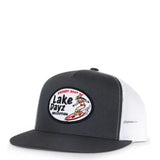 Whiskey Bent Lake Dayz Trucker Hat for Men in Grey