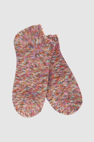 World's Softest Ragg Low Socks for Women in Floral