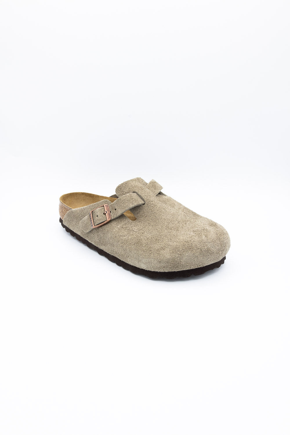 Birkenstock Boston Soft Footbed Suede Leather Clogs for Women in ...