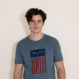 Kimes Ranch Cody T-Shirt for Men in Indigo