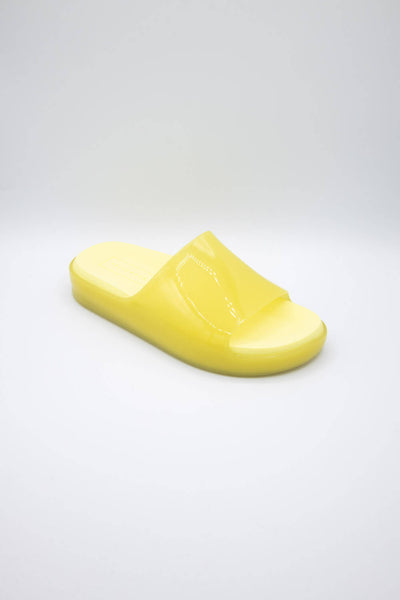 Yellow Box Marana Lucite Slides for Women in Yellow | MARANA-LEMON – Glik's