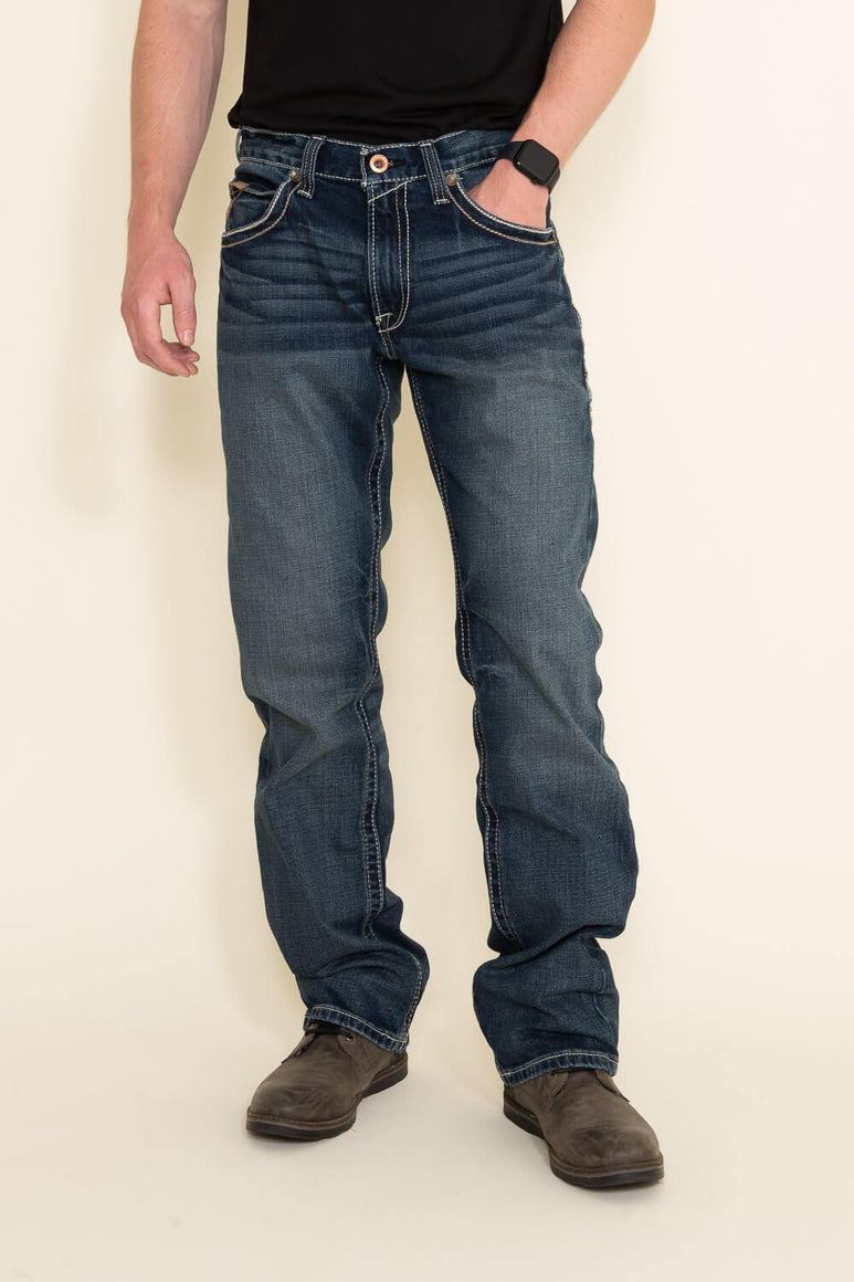 Ariat M5 Lennox Adkins Straight Leg Jeans for Men | 10030275-LENNOX 18 ...