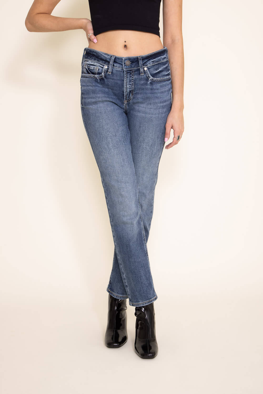 Silver Jeans Suki Straight Jeans for Women