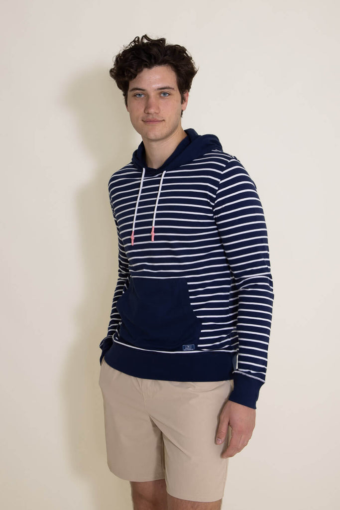 Simply Southern Knit Quarter Zip for Men in Grey