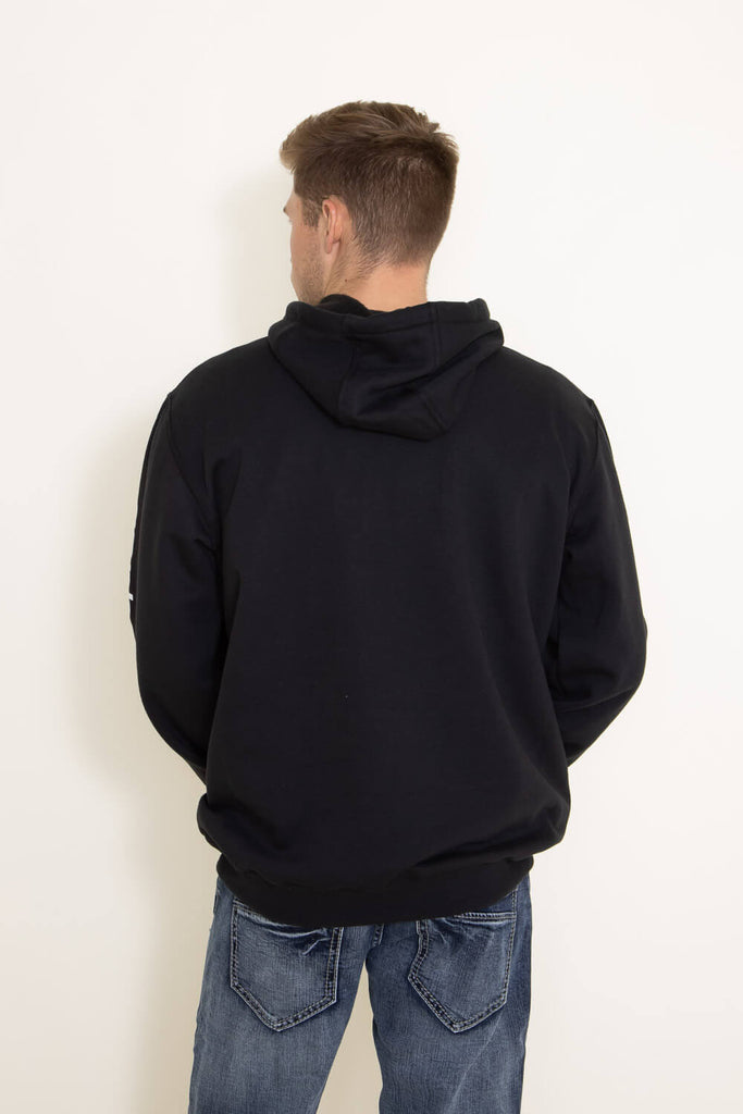 Carhartt Logo Sleeve Graphic Hoodie for Men in Black K288 BLK BLACK Glik s