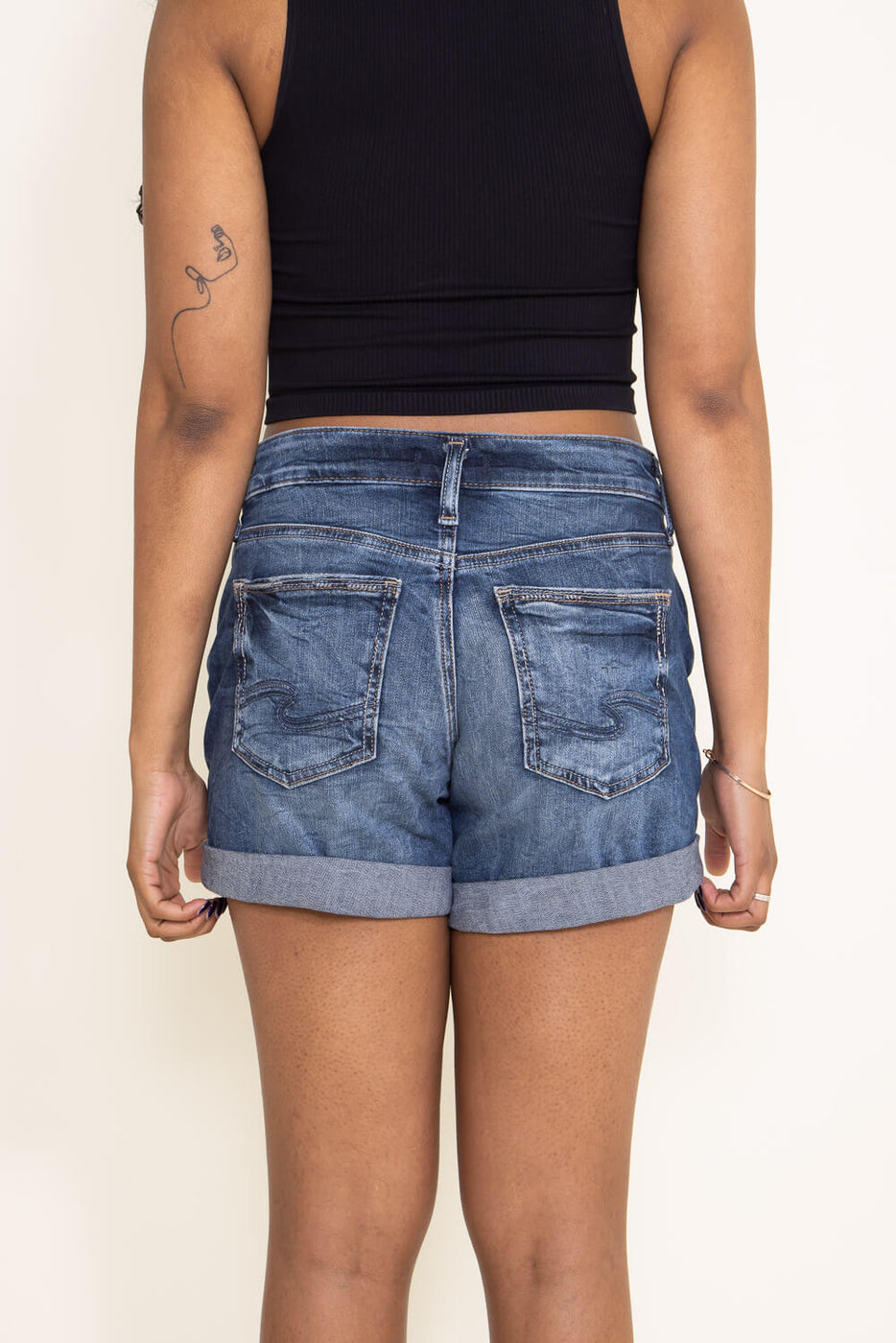 Silver jeans hot sale elyse shorts