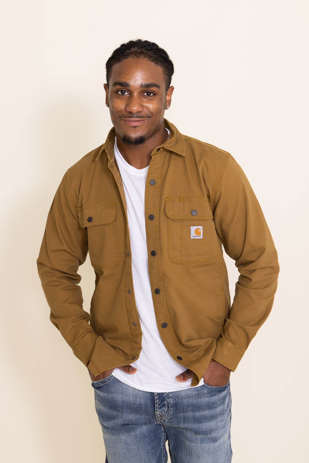 Carhartt WIP Michigan Cord Jacket In Brown for Men
