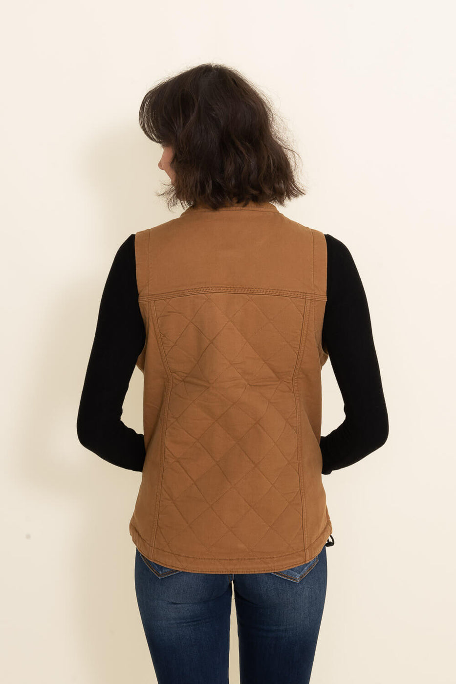 Tan Women's Vest